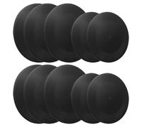 BAZEITFLOW 12 Piezas de Adornos de Discos de Vinilo Creativos para Colgar Pared Decoración Retro Vintage para Bar y Café Disco de Vinilo Decorativo de 12 y 7 para Interior