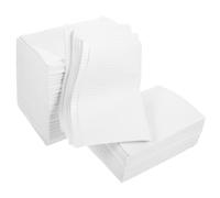 BAZEITFLOW 125 piezas Manteles Desechables para Manicura Unidades Absorbentes Impermeables Protección para Mesa Uñas Accesorios Manicure Limpieza Fácil y Práctica