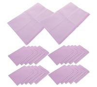 BAZEITFLOW 125 Piezas Manteles Desechables para Tatuajes y Uñas Toallas de Papel Absorbentes para Manicura Cubiertas de Mesa para Salón y Estudio de Tatuajes Color Púrpura Uso Profesional
