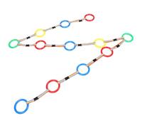 BAZEITFLOW 12piezas Cuerda Antipérdida para Pequeños Anillos de Seguridad Correa de Muñeca para Caminar para Preescolar y Actividades al Aire