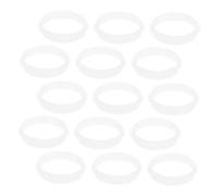 BAZEITFLOW 15 Piezas Conectores de Tubos para Jaula de Hámster Anillos de Repuesto para Túneles Accesorios para Expansión de Jaulas de Pequeños Animales Fáciles de Limpiar y