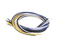 BAZEITFLOW 16 Piezas Cables para Soldar Pastillas de Guitarra Eléctrico, 16 Unidades de Cableado Interno de Estaño Aislamiento Pvc, Kit de Arnés para Reparaciones y Actualizaciones de