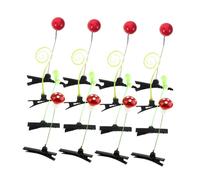 BAZEITFLOW 16piezas Pinzas Pelo Plantas Pequeñas Simulación Clips Para Niñas Accesorios Cabello Decorativos Duraderos y Resistentes Para Tipo De Peinados