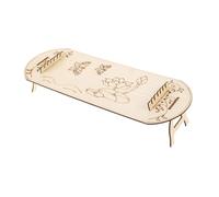 BAZEITFLOW 1juego Kit De Guzheng De Madera Para Niño Niña Materiales De Manualidades Para Crear y Colorear Instrumento Musical Tradicional Chino Actividades Familiares Creativas