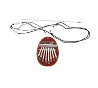 BAZEITFLOW 1juego Mini Kalimba De Teclas Cuerda Instrumento Musical Portátil Para Principiantes Piano De Pulgar Para Edades Fácil De Transportar y Aprender Tocar