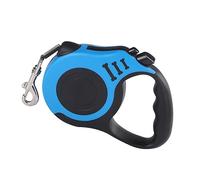 BAZEITFLOW 1pieza Correa Automática Retráctil para Perros Cinta Telescópica De Metros Material De Resistente Asa para Agarre Cómodo para Entrenamiento De Mascotas Color Azul