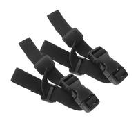 BAZEITFLOW 2 Correas Pectorales Tipo Acordeón Antideslizantes Negras Hebilla, Correa De Ajuste Para Mochila, Accesorio Portátil Para Distribuir Carga y Aliviar Fatiga Senderismo