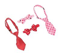 BAZEITFLOW 2 Juegos de Pajaritas para Mascotas San Valentín Accesorios para Perros y Gatos Decoración para Fiestas Diseño Cómodo y Transpirable Ideales para Festivales y Sesiones de