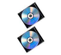 BAZEITFLOW 2 Juegos Discos CD-r Grabables con Funda Medios de Grabación Capacidad Amplia para Música Datos y Grabaciones Telefónicas Calidad de Audio Clara y Almacenamiento Seguro