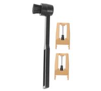 BAZEITFLOW 2 Piezas Agujas para Tocadiscos Reemplazo con Cepillo Limpiador Accesorios para Fonógrafo Aguja para Vinilo y Práctica