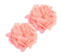 BAZEITFLOW 2 Piezas Bath Loofah Ball Suave Absorbente Exfoliante Malla Colgante Para Cuidado Corporal Diario