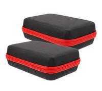 BAZEITFLOW 2 piezas Estuche de Almacenamiento Portátil para Kalimba Bolsa de Eva Resistente y Ligera Diseño para Piano Pulgar y Otros Accesorios