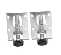 BAZEITFLOW 2 Piezas Pies Niveladores Ajustables para Muebles Patas Regulables Antideslizantes para Armarios y Bancos de Trabajo Protectores de Suelo Resistentes y Estables