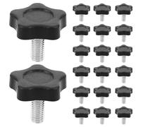 BAZEITFLOW 20 Piezas Patas Ajustables Muebles Niveladores de Tornillo para Sillas y Mesas Protectores Antideslizantes para Pisos Almohadillas Resistentes para Patas de Escritorio y Mueble