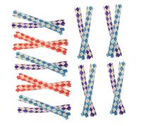 BAZEITFLOW 24Piezas Forraje para Pájaros de Trampas para Dedos Accesorios para Masticar para Cumpleaños y Piñatas Color Aleatorio