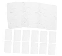 BAZEITFLOW 24piezas Pegatinas Invisibles Soporte Orejas Corrector Cosmético Orejas Almohadillas