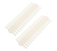 BAZEITFLOW 2piezas Tablero De De Uñas Tips Para Práctica De Uñas y Colores De Esmalte Tarjeta De Exhibición Para Salones y Técnicas De Manicura