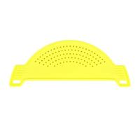 BAZEITFLOW 3 piezas Colador para Pasta Espaguetis Filtro de Malla Fina de PP Seguro Escurridor Portátil para Cocina con Orificios Colgantes para Lavar Frutas y Verduras Color Aleatorio