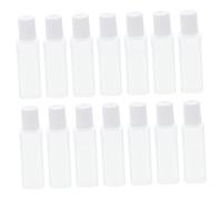 BAZEITFLOW 30piezas Pack De Botellas Pequeñas Reemplazables De Pp Para Viaje Portátiles y Duraderas Botellas Mini Para Soluciones De Cuidado De Lentes De Contacto Sin Fugas y Prácticas Para u