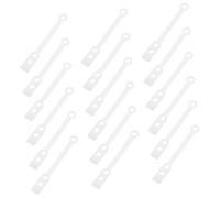 BAZEITFLOW 35 piezas Bandas Elásticas de Goma Transparentes para Rizadores de Cabello Accesorios Suaves para Rulos y Peinados Permanentes para Cabello y Estilizado sin Calor