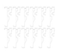 BAZEITFLOW 36piezas Clip para Persiana Veneciana de Clips Transparentes de Plástico para Cenefa Soporte de Retención Oculto para Persianas Horizontales para Decoración de Ventanas