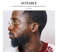 BAZEITFLOW 4 Pares Puntas de Patillas para Gafas Antideslizantes de Plástico Café 14 MM Finas Fundas Protectoras para Repuesto y Mantenimiento de Gafas Uso Diario