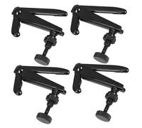 BAZEITFLOW 4 Piezas Afinador Fino Para Cuerdas De Violín 3/4-4/4, Accesorios Para Violín, Ajustador De Cuerdas Práctico, Herramienta Para Ajustar Tono Uso Musical