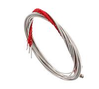 BAZEITFLOW 4 Piezas Cuerdas para Extremos de Bola Pequeña Cuerdas Metálicas Resistentes y Duraderas para Reemplazo Acústico y Eléctrico para Rock y Jazz