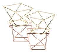 BAZEITFLOW 4 piezas Soporte para Esponjas de Maquillaje Organizador de Polvo Acero Secado Rápido para y Esponjas de Fundación Compacto para Viaje y Tocador Regalo