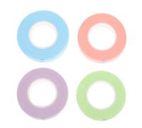 BAZEITFLOW 4 rollos Cinta para Pestañas Cinta Adhesiva Transpirable para Levantamiento y Extensión Parches para Maquillaje Profesional y Uso Salón de Belleza