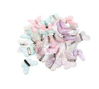 BAZEITFLOW 40 Piezas Unidades Clips de Mini Pinzas para Pelo sin Resbalones Accesorios para Niñas y Mujeres Elegante Diseño para Peinados y Flequillos