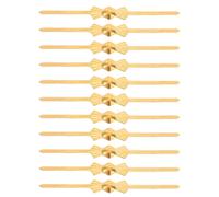 BAZEITFLOW 400 Piezas Pasadores de Cristal Dorados para Lámparas de Araña 40 Mm, Clips Conectores Metálicos para Fijación de Piezas de Repuesto, 400 Unidades para Decoración y Mantenimiento