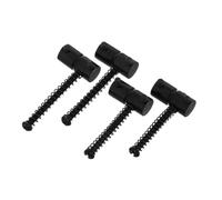 BAZEITFLOW 4piezas Cuatro Cuerdas De Repuesto Para Puente De Guitarra Eléctrica Accesorios Para Puente De Guitarra Eléctrica Selletas Para De Reparación De Instrumentos Musicales