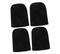 BAZEITFLOW 4piezas Funda Antideslizante Para Reposapiés De Rueda De Almohadillas Para Sillas De Ruedas Cojín De Protección Para Pies y Plataforma Accesorios De Seguridad Para Mayores