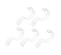 BAZEITFLOW 5 Piezas Soporte Acrílico para Cinturones Exhibidor Transparente para Tienda y Centro Comercial Organizador Multifuncional para Almacenamiento y Decoración