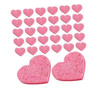 BAZEITFLOW 50 Piezas Unidades Esponjas Faciales Comprimidas de Celulosa Natural Almohadillas Desmaquillantes Forma de Esponjas Suaves Reutilizables para Limpieza y Exfoliación Facial para Spa