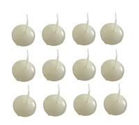 BAZEITFLOW 50 piezas Velas Flotantes Blancas para Boda y Fiesta Velas Decorativas para Centro de Mesa para Eventos Románticos Navidad y Año