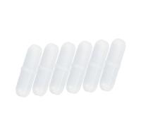 BAZEITFLOW 6 piezas Barras Magnéticas Ptfe para Mezclador Vórtice Laboratorio Agitadores Portátiles de Superficie Resistentes y Versátiles para Mezcla Segura