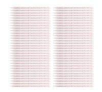 BAZEITFLOW 600 Unidades Herramientas para Manicura Dual Punta Palos de Cristal Duraderos para Cuidado de Cutículas y Arte de Uñas Set Compacto para Salón y Uso Personal Selección Precisa para