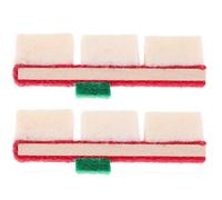 BAZEITFLOW Accesorios Mantenimiento del Piano Vertical Juego de 2 Piezas Fieltro de Lana y Bloque de Madera para Silenciamiento Herramienta para Piano de Alta Precisión y Uso Seguro