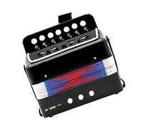 BAZEITFLOW Acordeón Educativo Portátil para Principiantes Juguete Musical Resistente y Fácil de Aprender Instrumento para Desarrollo y Práctica Musical