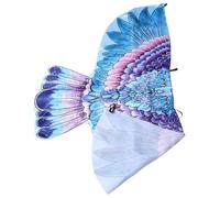 BAZEITFLOW Alas de Águila para Adultos con Tirantes Diseño Realista y Cómodo Accesorio de Disfraz para Cosplay Fiesta y Halloween Decorativa Azul para Eventos y Fotografía