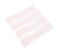 BAZEITFLOW Almohadillas de Silicona para Pestañas Onduladas 4 Piezas Color Rosa Soporte Reutilizable para Extensiones y Lifting de Pestañas Protección para Frente y Uso Salón o Casa