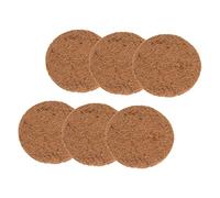 BAZEITFLOW Almohadillas para Nido de Aves y Pájaro, Esteras Transpirables de Fibra Natural, Tamaño 20 Cm, Protección Térmica para Cría de Loros y Aves Pequeñas, Accesorio para Jaulas