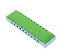 BAZEITFLOW Armónica Infantil de 10 Agujeros y 20 Tonos para Principiantes, Diseño Compacto y Material Abs Resistente, Adecuado para Viajes y Combinación con Otros Instrumentos