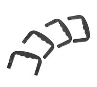BAZEITFLOW Asas para Jaulas de Mascotas de Plástico Resistentes, Paquete de 4 Unidades, Mango Ergonómico y Compacto para Jaulas de Perro, Gato, Conejo y Hámster, Adecuado para Transporte