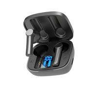 BAZEITFLOW Auriculares Inalámbricos Deportivos LB TWS con Micrófono HD Sonido Estéreo Pantalla LED y Funda de Carga Rápida Resistentes al Sudor para Fitness y Llamadas Manos Libres