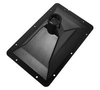 BAZEITFLOW Bocina de Agudos para Altavoz de Conferencia Rosca Interna de 26 Mm, Plástico Negro, Reduce Eco y Se Ajusta Establemente en Gabinetes para Salas de Reuniones
