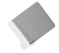 BAZEITFLOW Bolsa Autoadhesiva para Ratón y Lápiz Óptico Soporte Pequeño de Tela Elástica Gris para Portátil y Tablet Funda Adhesiva para Accesorios de Laptop Organizador Compacto para