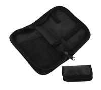 BAZEITFLOW Bolsa de Almacenamiento Compacta para Glucómetros y Suministros para Diabéticos Material de Pvc y Tejido, Estuche Portátil Adecuado para Uso en Casa Aire Libre